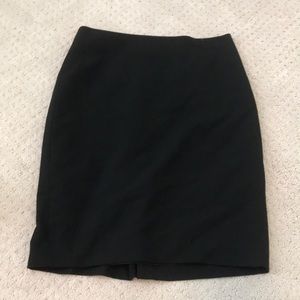 Black Ann Taylor Pencil Skirt